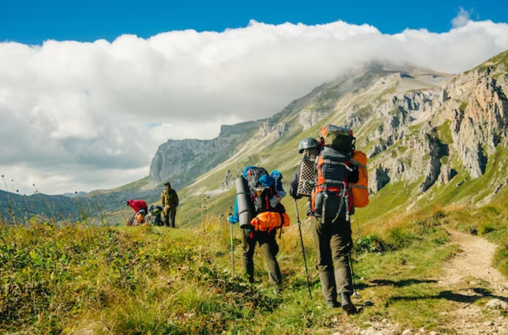 hiking activities tours mountains adventure