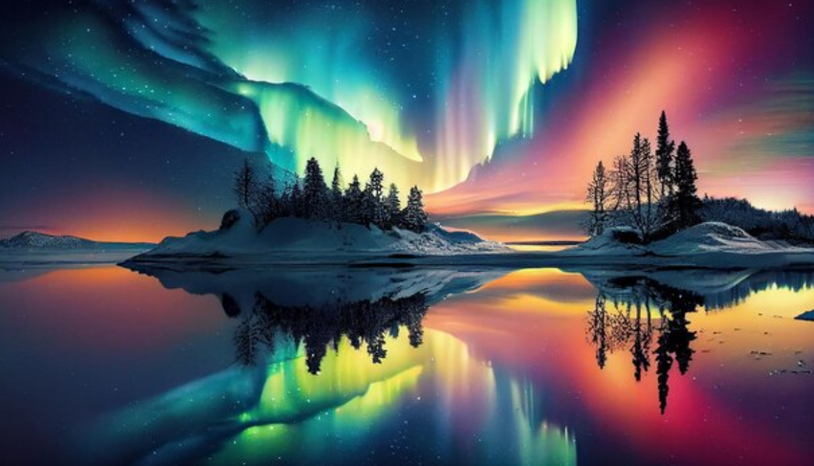 northern lights finland romantic travel place