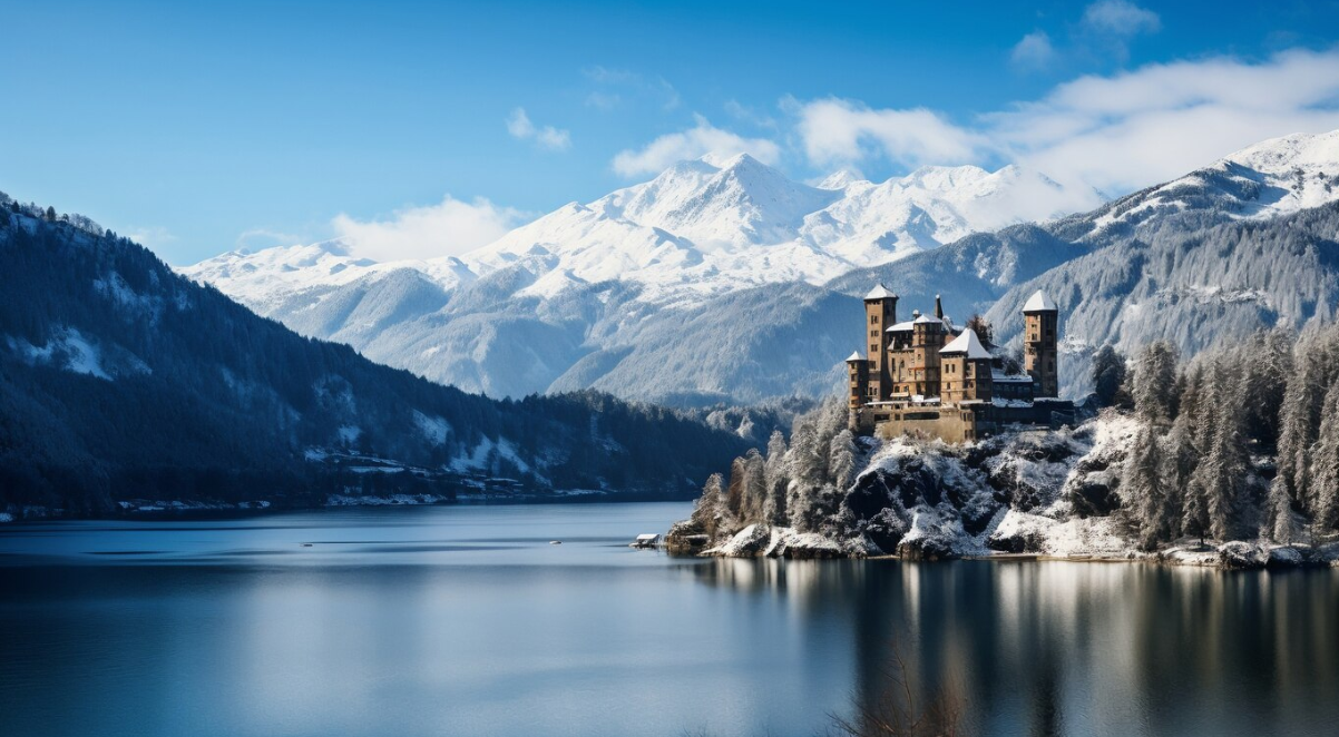 Switzerland's castles are beautiful places for trip