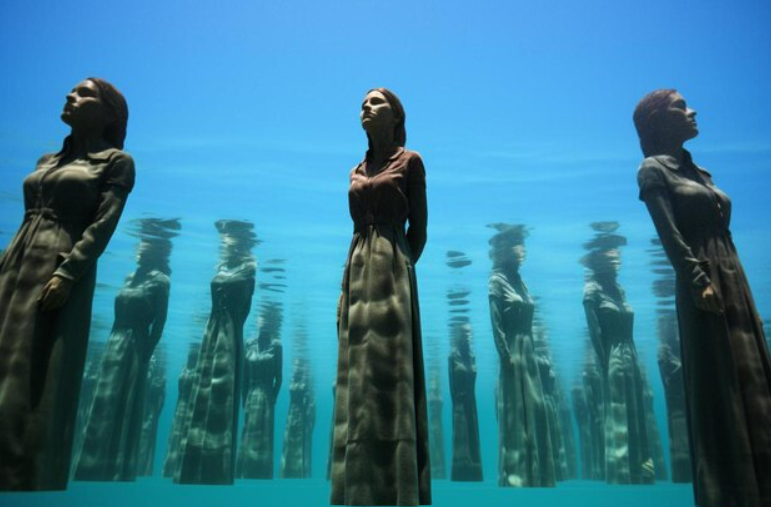 Underwater Sculpture Museums of France Francois Ollandini