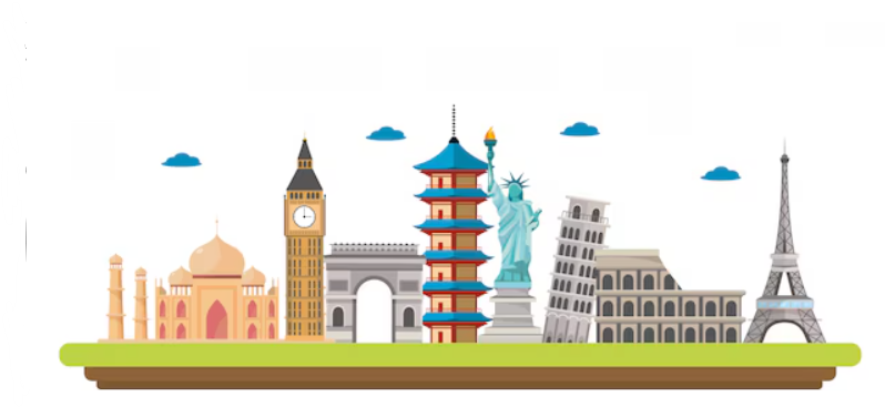 travel to the parts of world