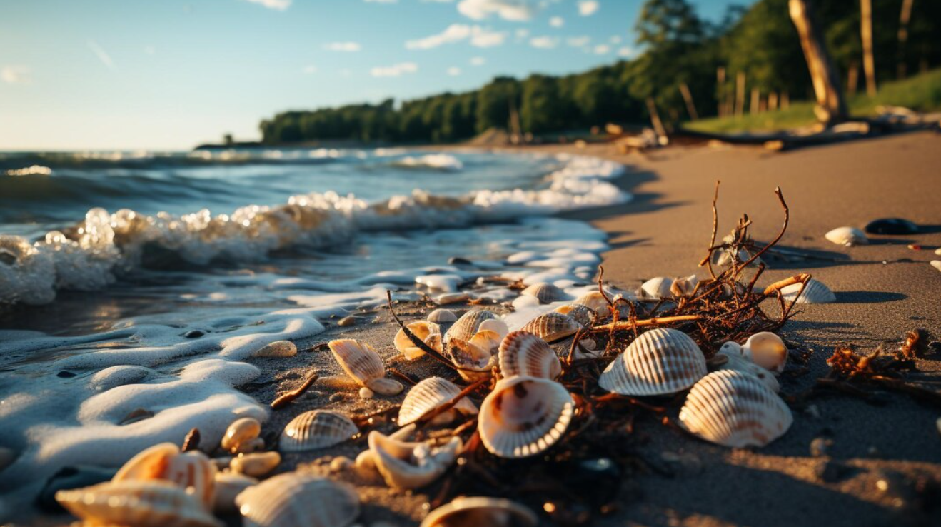 united states shell beaches